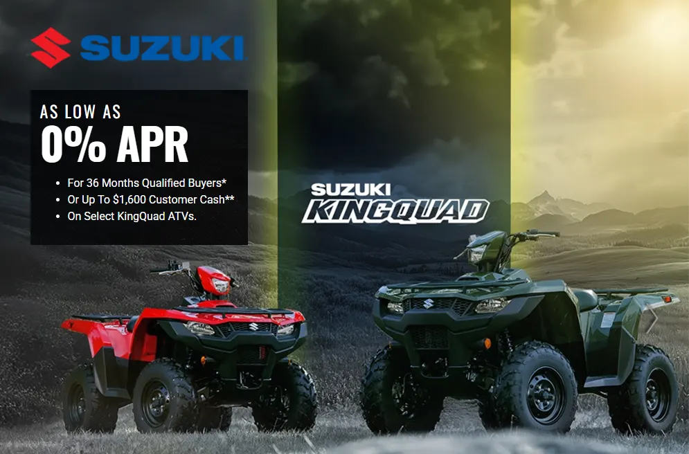 Suzuki Kingquad Promotion