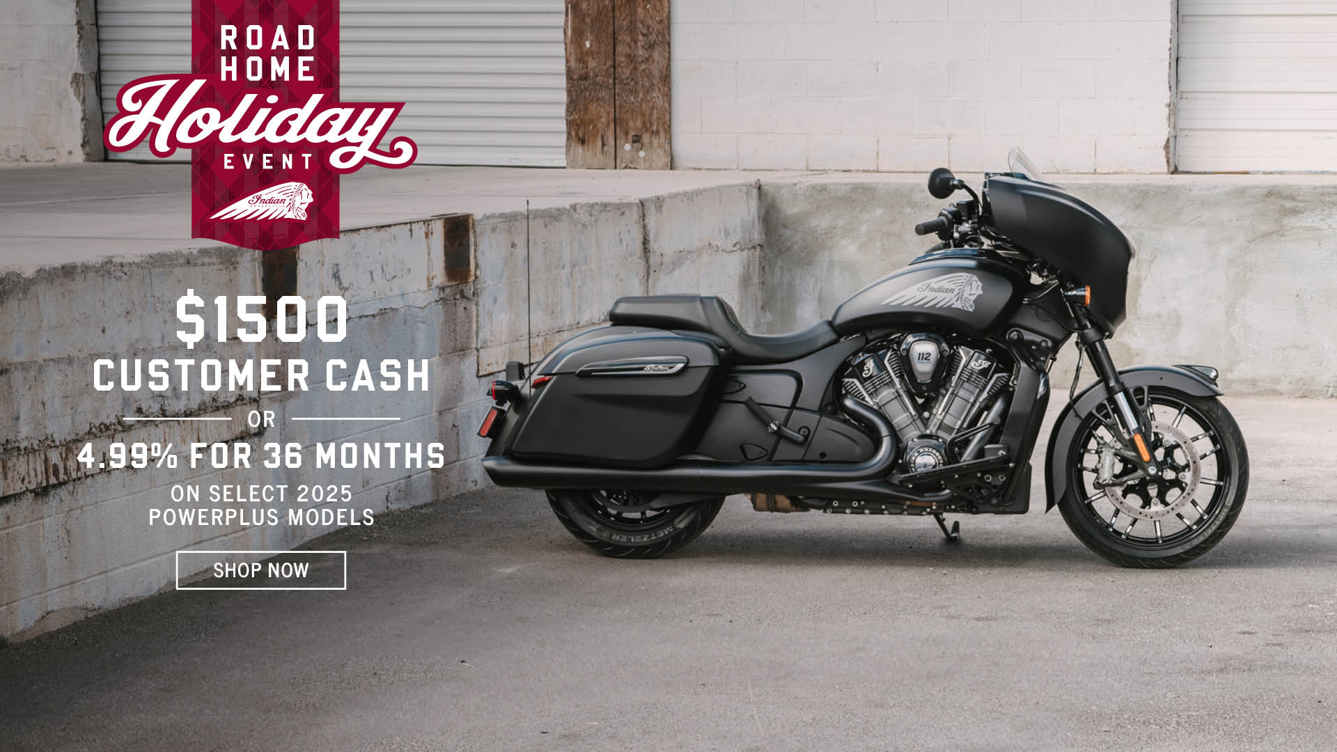 Promotion: Get up to $1500 Customer Cash or 4.99% for 36 months on select 2025 Heavyweight Models